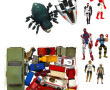 Lot de petites voitures et figurines en 
