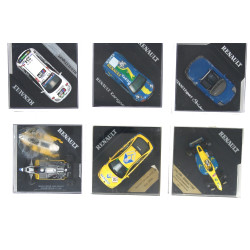 Collection RENAULT - 6 véhicules 1/43 en