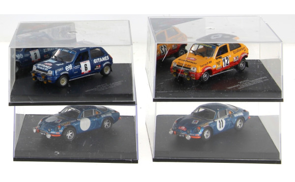 2 Alpine A 110 rallye et 2 R5 GT R2 en B