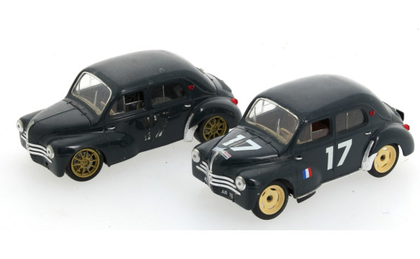 RENAULT 4 cv - 2 voitures 1/17 Solido av