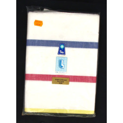 FLEUR BLEUE - 6 torchons neufs 100% lin,