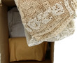 2 cartons de linge anciens divers