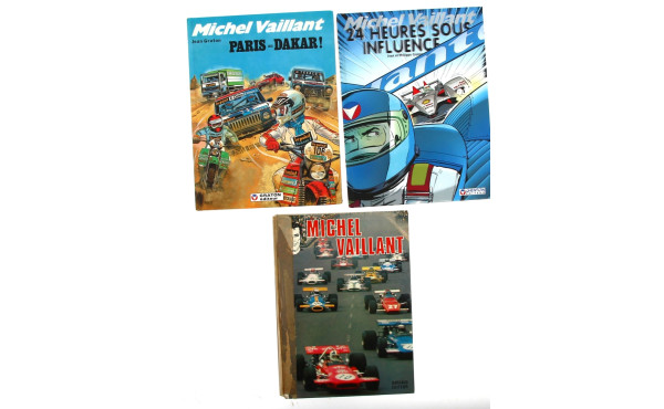 Michel VAILLANT - 3 BD: album spécial Mi