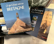 Thème BRETAGNE - Caisse de livres sur la
