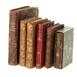 Petit lot de 6 livres XVIIIè, XIXè et dé