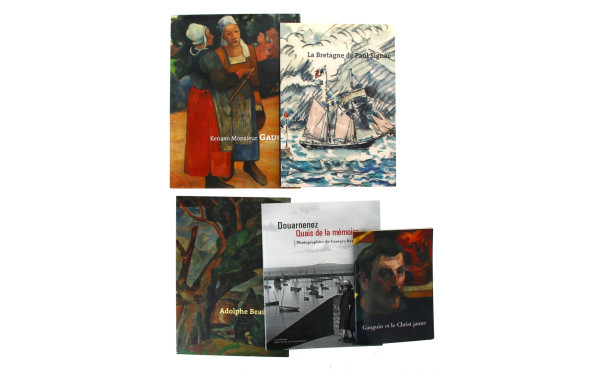 Thème BRETAGNE et PEINTURE - Lot de 5 ou