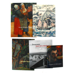 Thème BRETAGNE et PEINTURE - Lot de 5 ou
