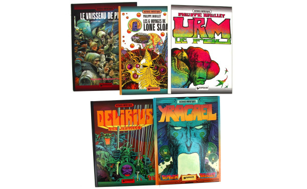 HISTOIRES FANTASTIQUES - 5 BD rigides