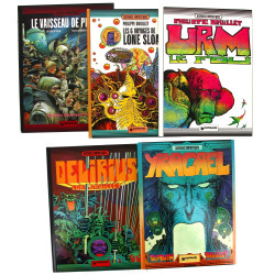 HISTOIRES FANTASTIQUES - 5 BD rigides