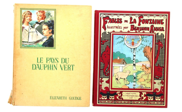 Lot de 2 livres enfantina : réédition de