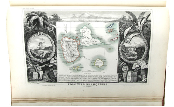LEVASSEUR (V.). Atlas national illustré 