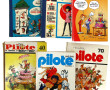 PILOTE et SPIROU - 6 albums dont Pilote 