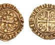 Lot de monnaies: - CHARLES VI (1380-142