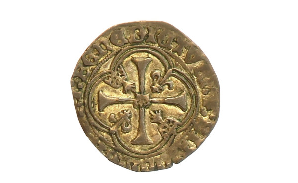 CHARLES VIII (1483-1498). Blanc à la cou