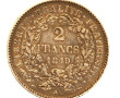 2 fr argent Ceres 1849A, TB+