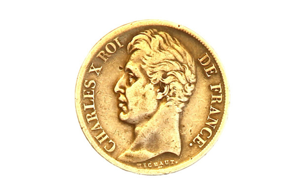 2 fr argent Charles X 1827 W, TB