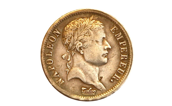 2 fr argent Napoleon 1er 1811A, TTB-