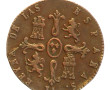 ISABELLE II d'Espagne - 8 maravedis en c