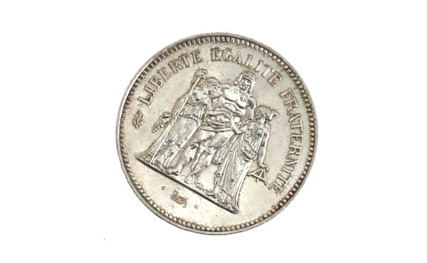 Pièce de 50 F argent "1975"