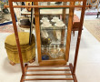 Portant à vêtements en bois teinté meris