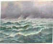 Guy LE FLORENTIN (1907-1978) "Vagues par
