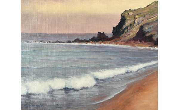 M. SCHMITT (Xxème) "Les Roches Noires à 