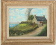 LE COSSEC (Xxe) "Maison bretonne en bord