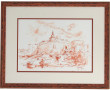 Yves MURY (Xxème) "Vue de Concarneau", s