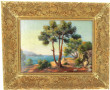 B.AMABLE (Xxème) "Bord de mer en Méditer