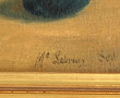M. LEBRUN (XIXè-Xxè) "Nature morte aux p