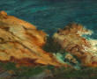 Alice MIVIEILLE (Xxème) "Côte rocheuse",