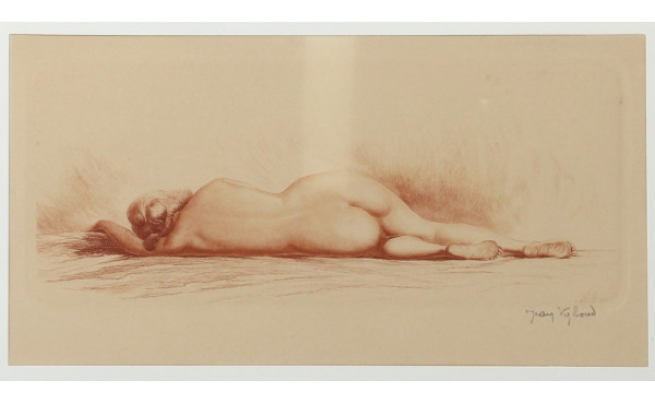 Jean Auguste VYBOUD (1872-1944) "Nu fémi