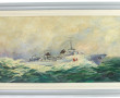 Ecole Xxème "Navire de guerre patrouille