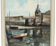 Adrien RAVALLEC (1909-1993) "L'entrée de