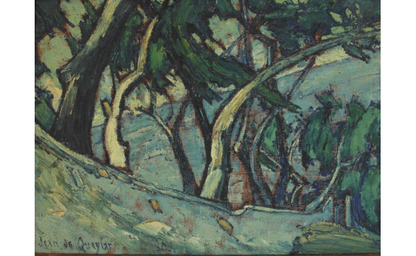 Jean de QUEYLAR (1868-1926) "Aux abords 