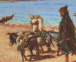 Matteo BRONDY "Scène orientaliste", huil