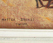 Matteo BRONDY "Scène orientaliste", huil