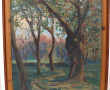 Jean COLLE (1875-1966) "Paysage aux arbr