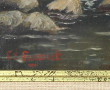 E. LUCENET (début Xxème) "Chaumière bret