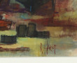Roger HAROT (1928-2003) "Chalutiers au p