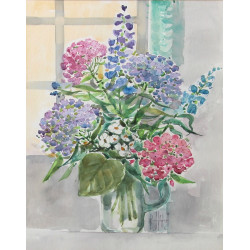 Roger HAROT (1928-2003) "Bouquet d'horte