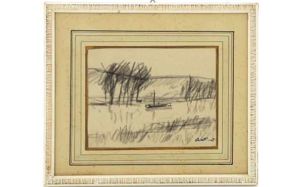 Louis Robert ANTRAL (1895-1939) "Paysage