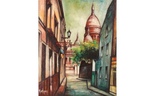 Ecole parisienne milieu Xxème "Quartier 