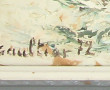 GAULTIER (Xxème) "Paysage de neige près 