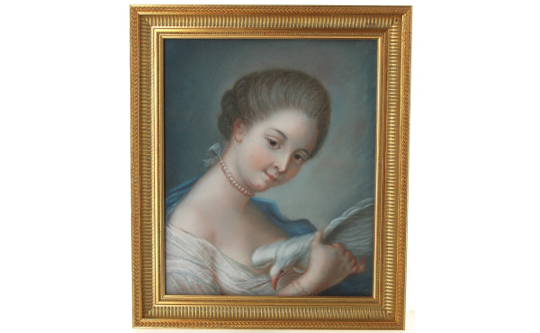 Dans le goût du XVIIIème "Portait de fem