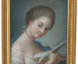 Dans le goût du XVIIIème "Portait de fem