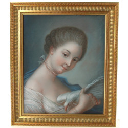 Dans le goût du XVIIIème "Portait de fem