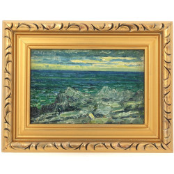 André BRUNIN (1890-?) "Bord de mer et ro