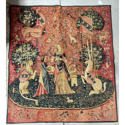 Tenture mécanique LA DAME A LA LICORNE, 