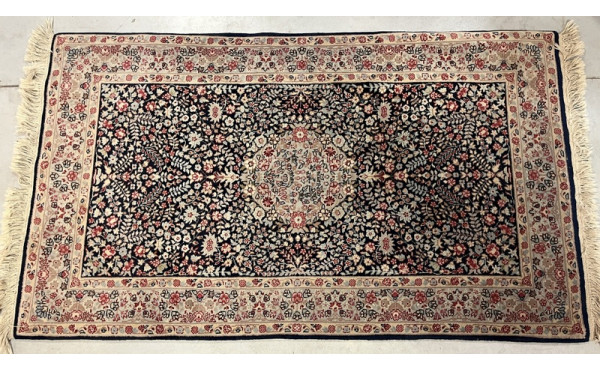 Tapis turc en laine points noués 153 x 9